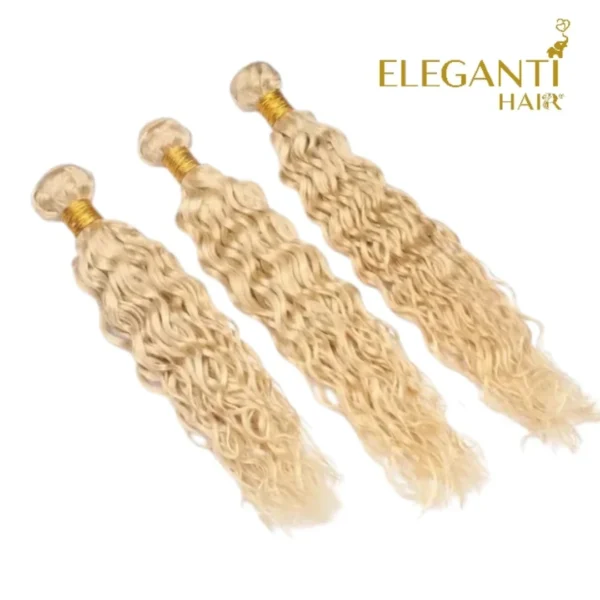 Tissage Water wave Virgin human hair - immagine 3