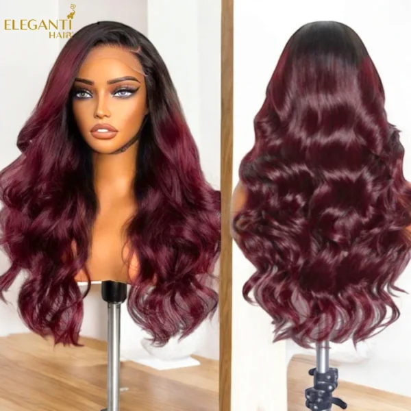 360 Lace Frontal Perruque Naturelle Body Wave - immagine 5