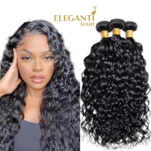 Tissage Water wave Virgin human hair