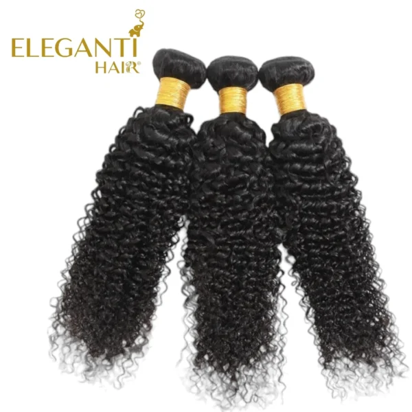 Tissage bouclé kinky curly 100% cheveux naturels - immagine 2