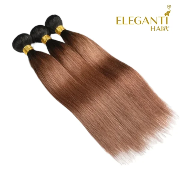 Tissage naturel lisse cheveux humain - immagine 3