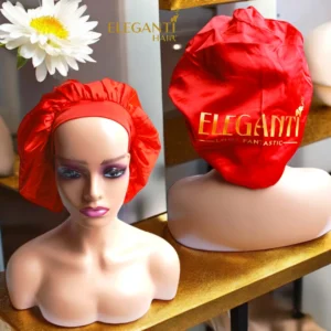 Bonnet de soin en satin pour cheveux perfect look