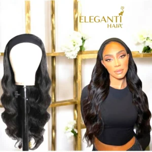 Perruque bandeau Body Wave Cheveux humains
