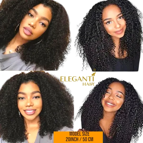 Perruque HD Afro Bouclée Raw Hair - immagine 2