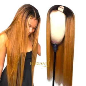 Perruque Cheveux Brésiliens U part Wig Lisse