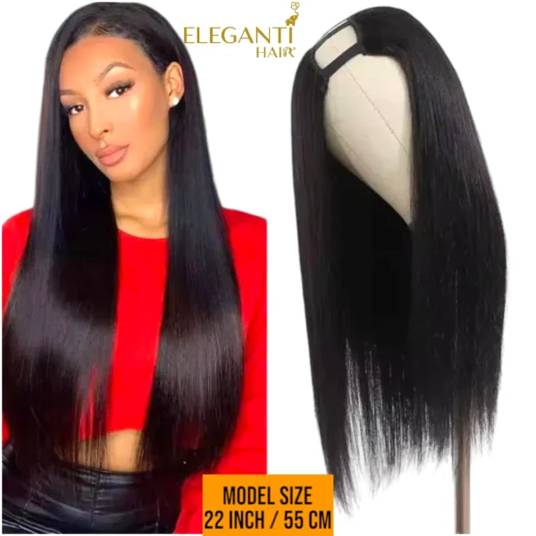 Perruque Cheveux Brésiliens U part Wig Lisse - immagine 6